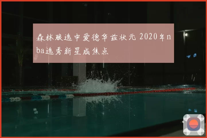 森林狼选中爱德华兹状元 2020年nba选秀新星成焦点